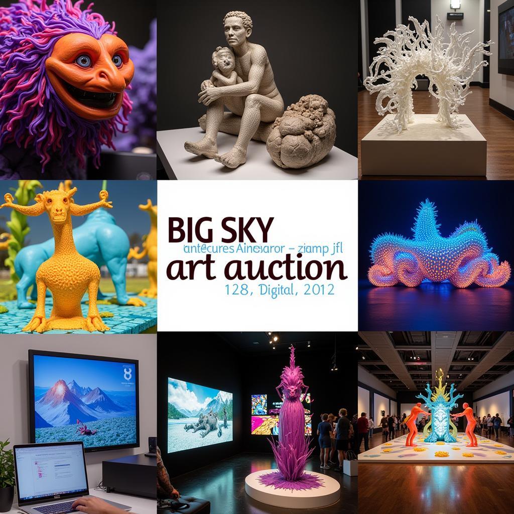 Big Sky Art Auction Digital Art Showcase