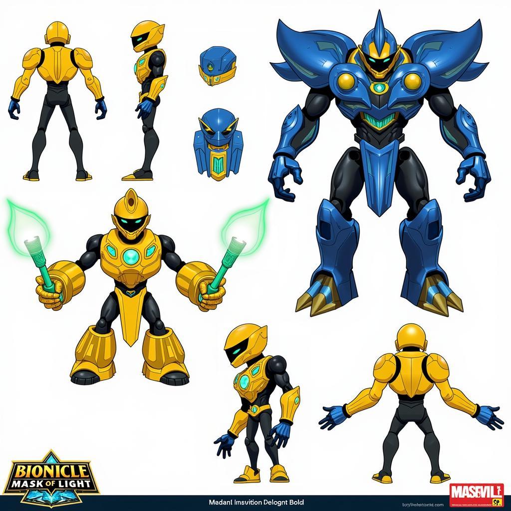 Bionicle Mask of Light Concept Art