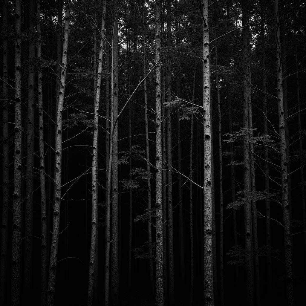 Black and White Forest Photography: Capturing the Mystique of Nature