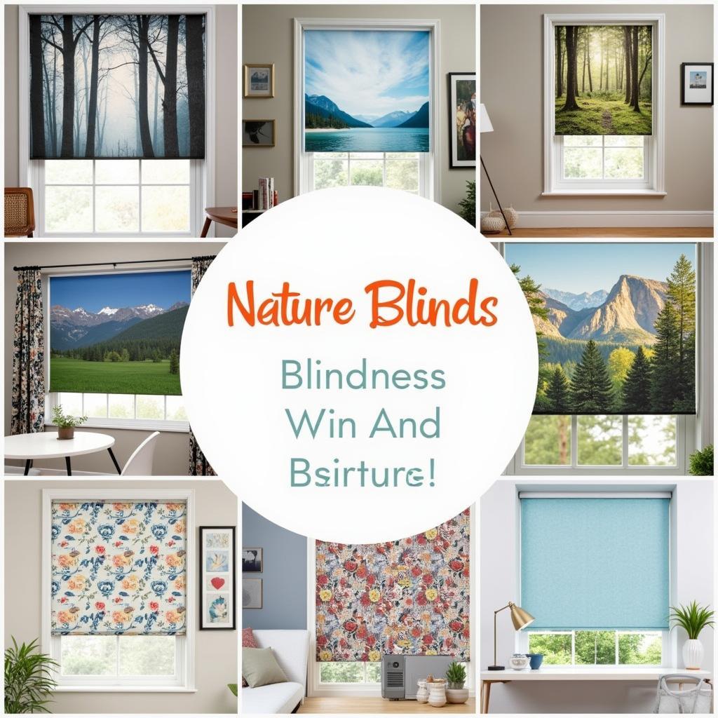 Nature-Inspired Blinds Art Designs