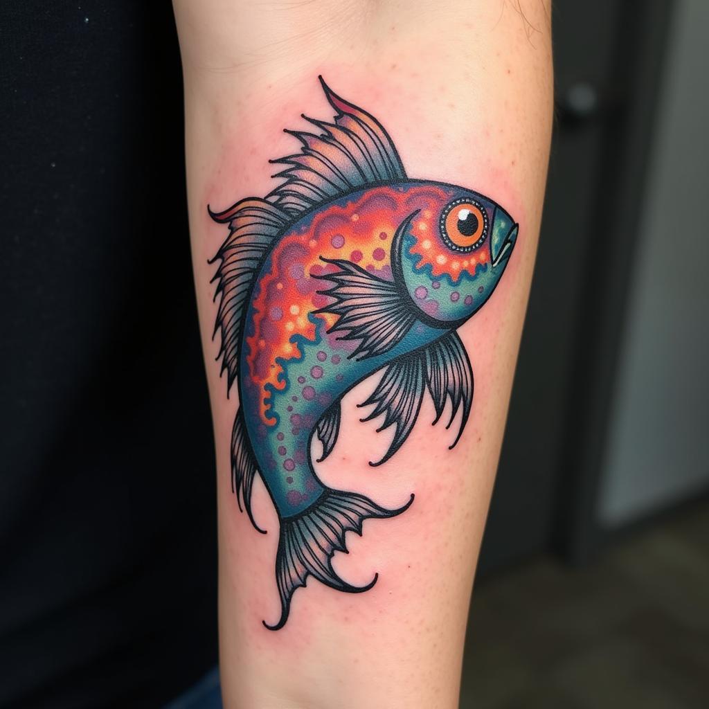 Blowfish Art in Tattoo Design