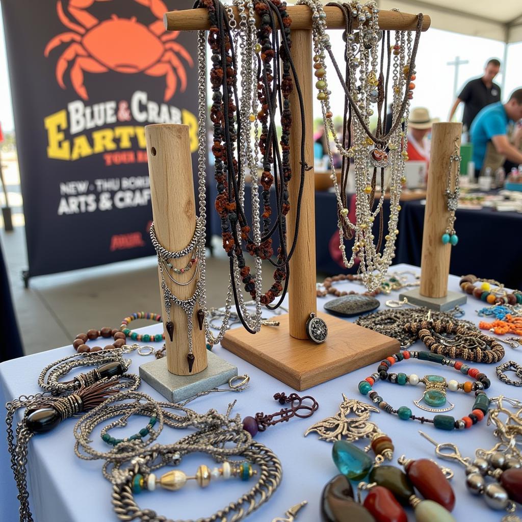 Handcrafted Jewelry at the Blue Crab Arts and Crafts Festival