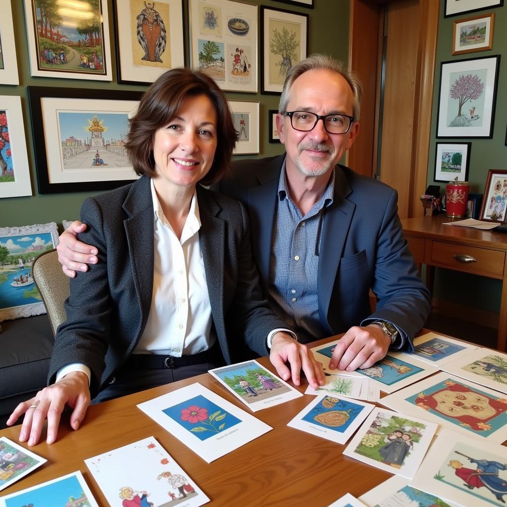 Blue Mountain Arts Founders Susan Pollak and Stephen Schutz