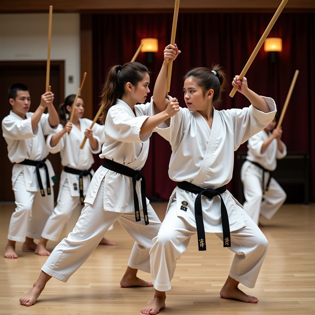 Bo Staff Kata Demonstration