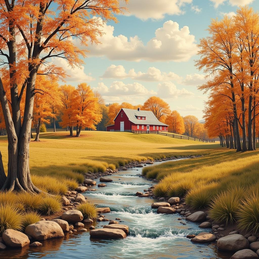 Bob Timberlake Landscape Art Print