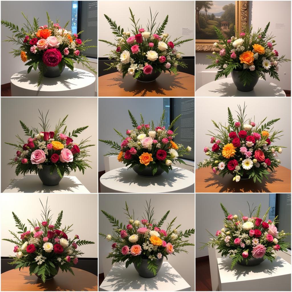 Bouquets to Art Floral Arrangements Display