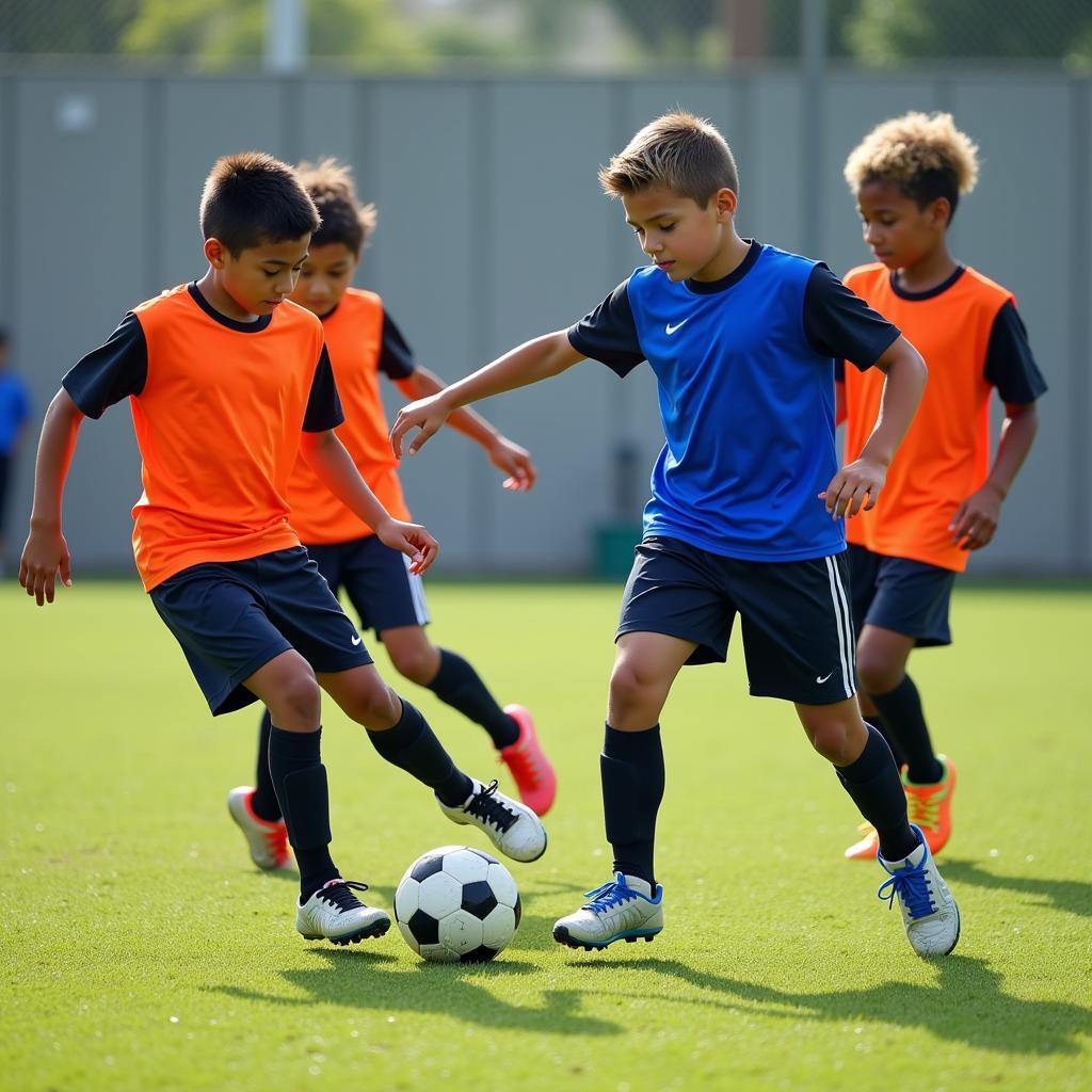 Brazilian Art Soccer Camp Dribbling Drills