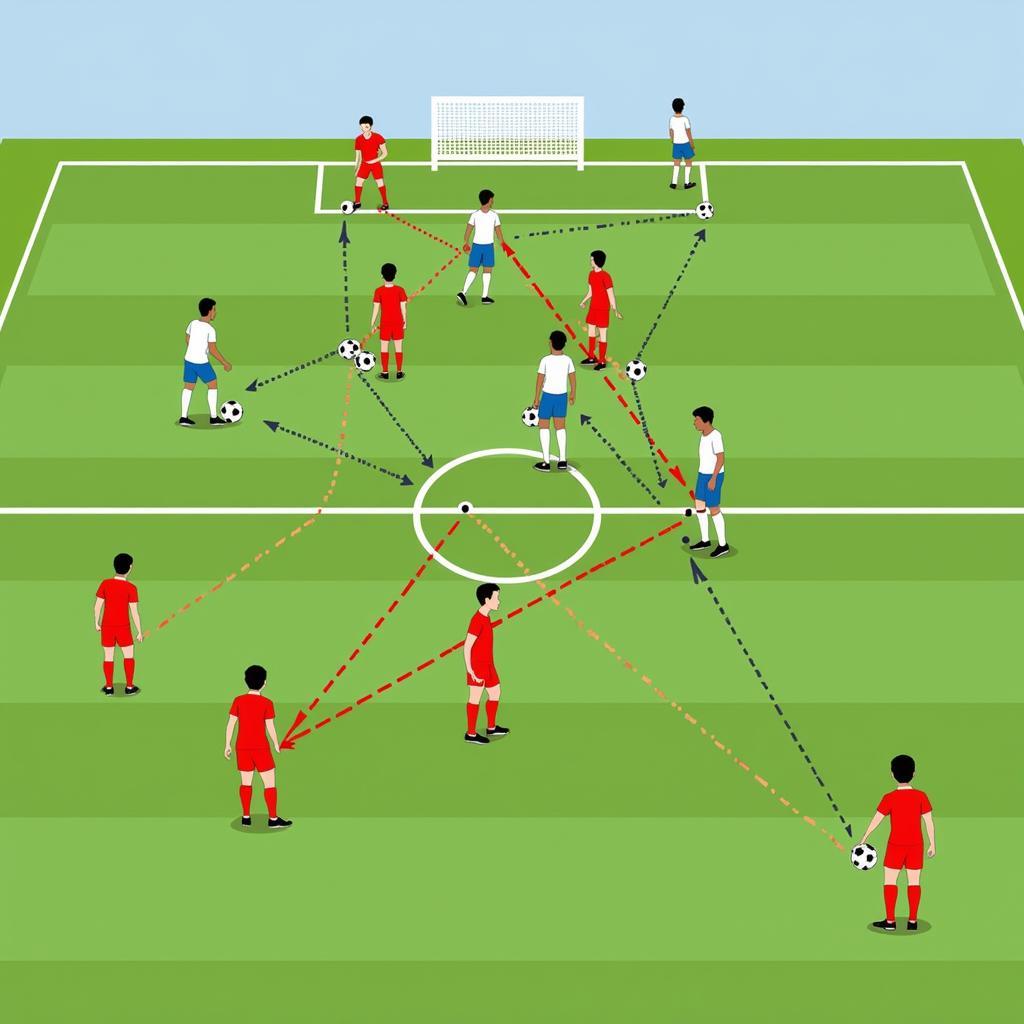 Brazilian Art Soccer Camp Tactical Drills