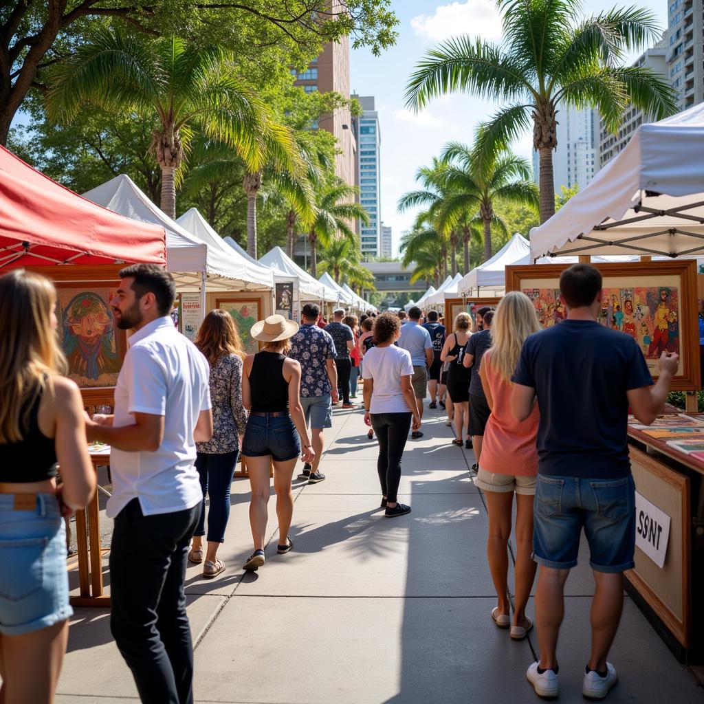 Brickell Festival of Arts Miami Art Scene