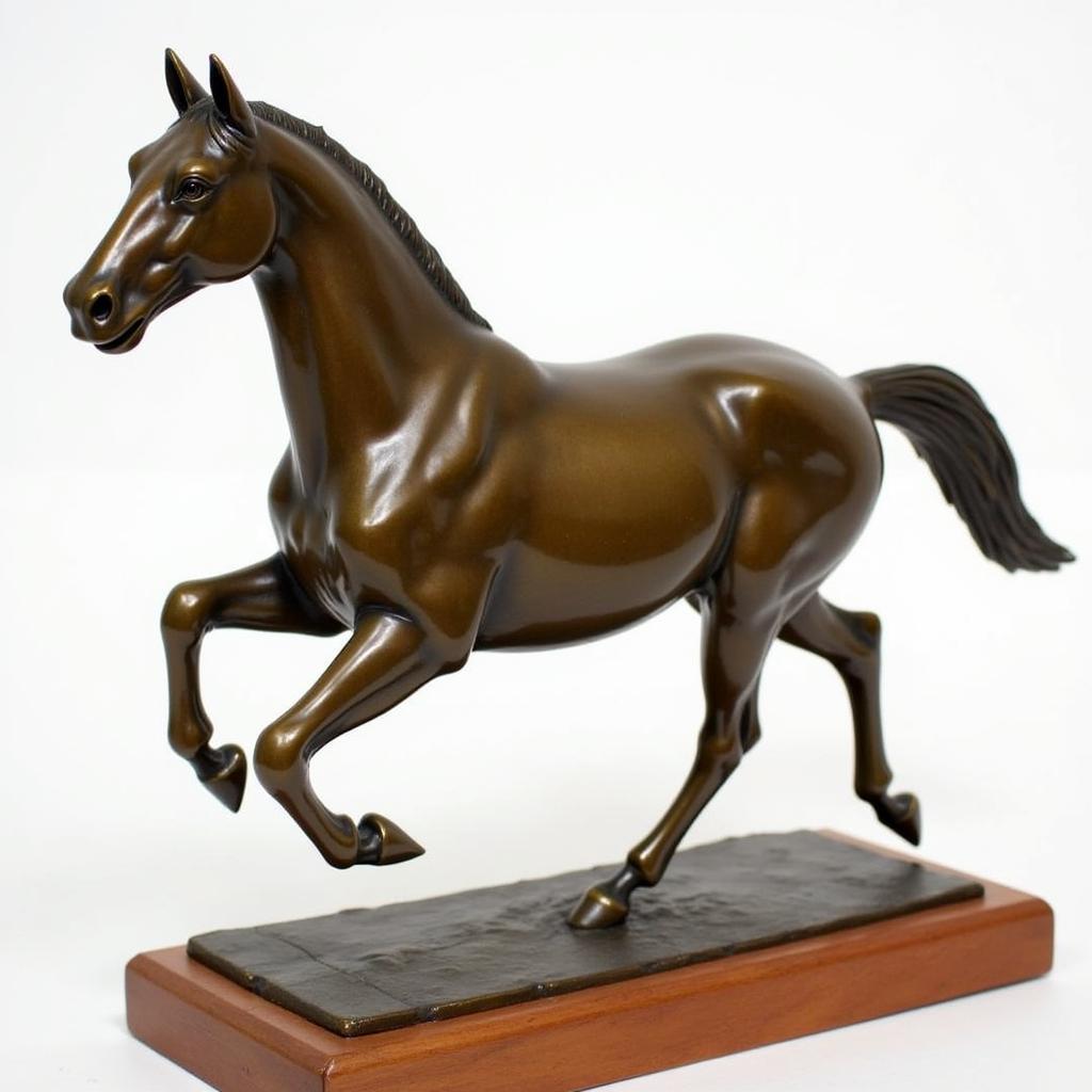 Bronze Running Horse Sculpture