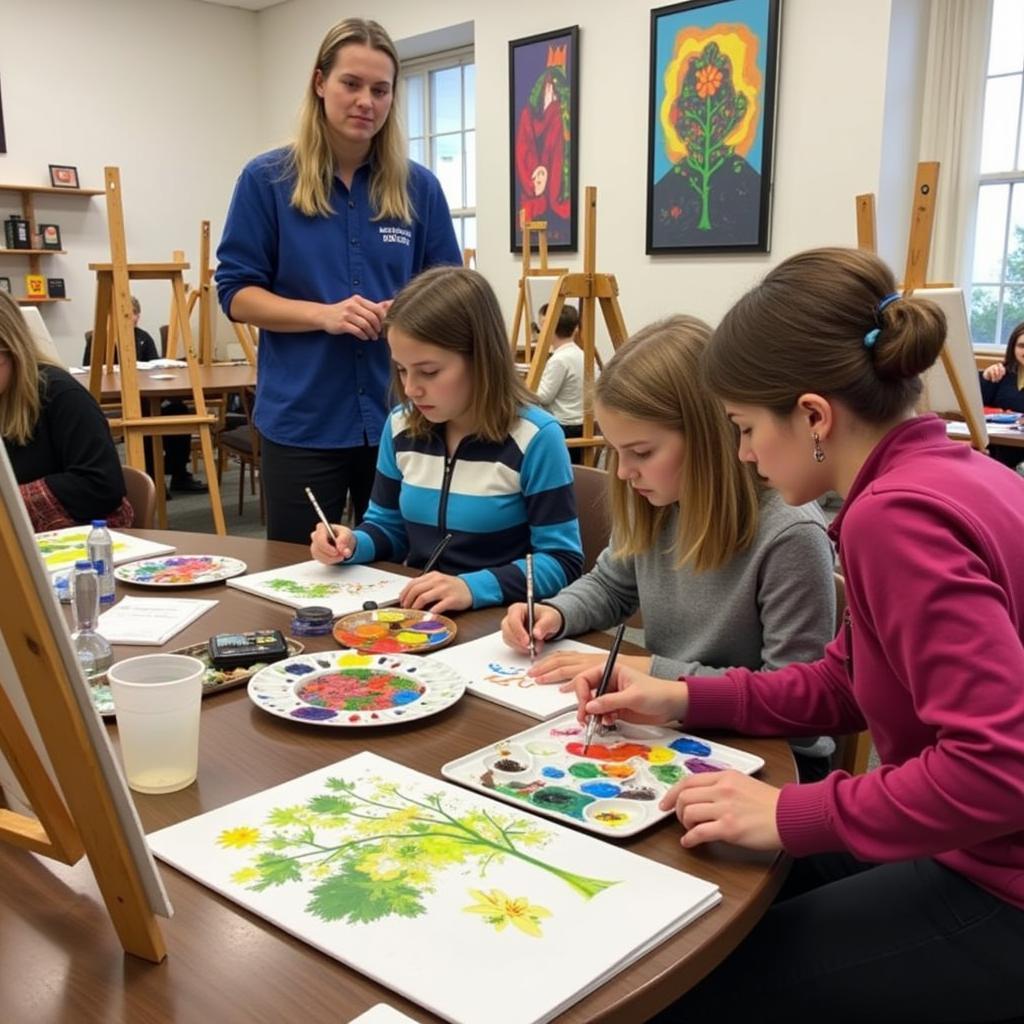 Brookfield Center for the Arts Painting Class