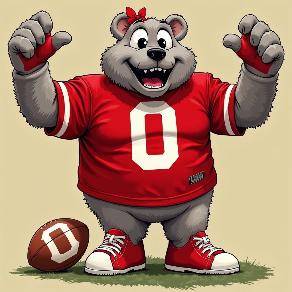 Brutus Buckeye Clip Art - Dynamic Options