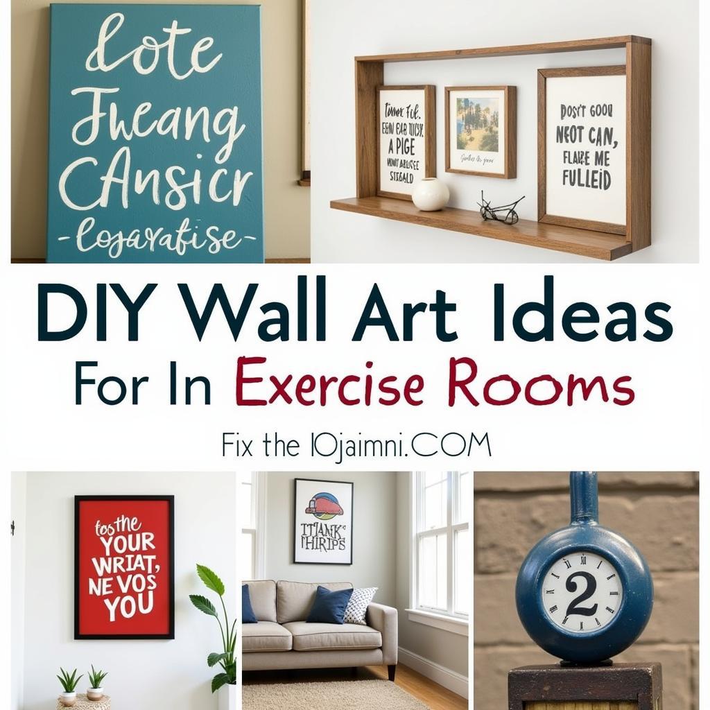 Budget-Friendly Exercise Room Wall Art Ideas