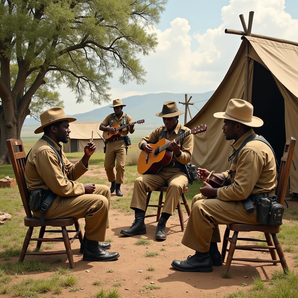 Buffalo Soldiers in Everyday Life