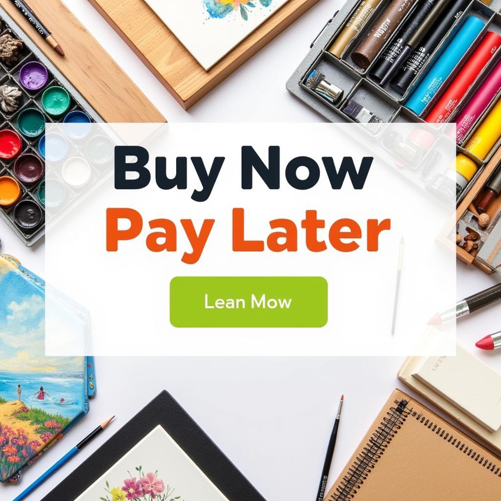 Buy Now Pay Later Art Supplies Online