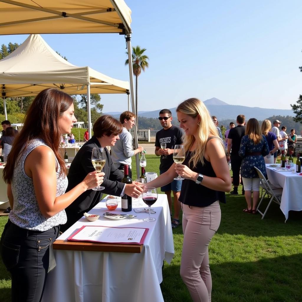 Cambria Art & Wine Festival Wine Tasting