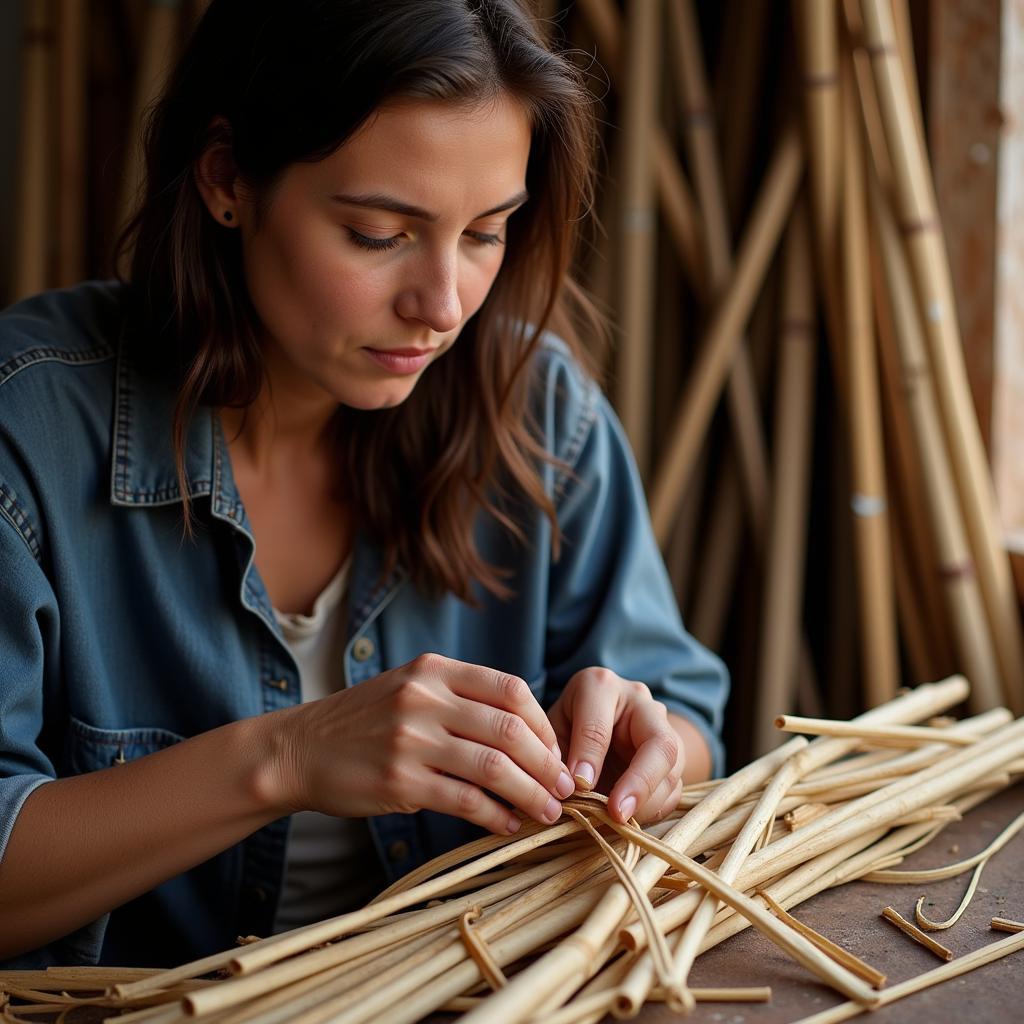 Portrait of a Cane Artist