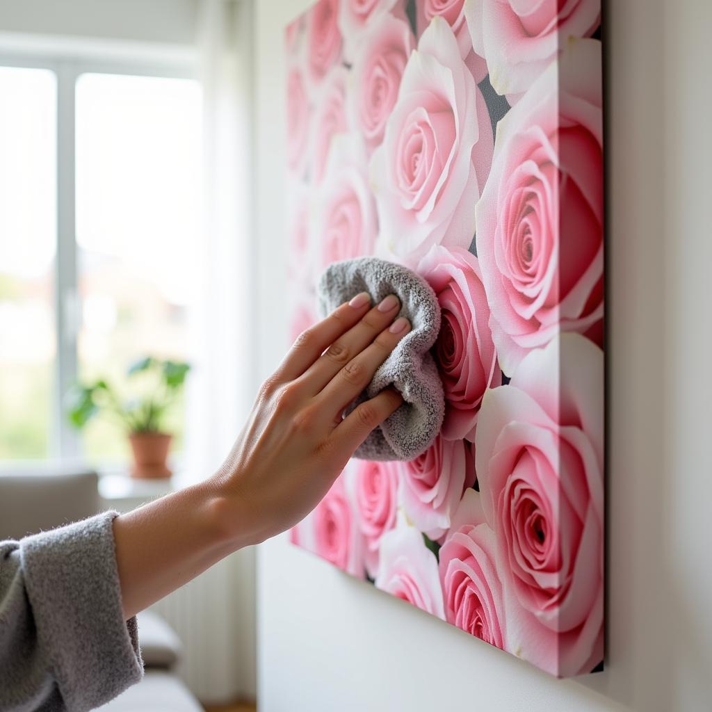 Caring for Your Floral Canvas Art Prints