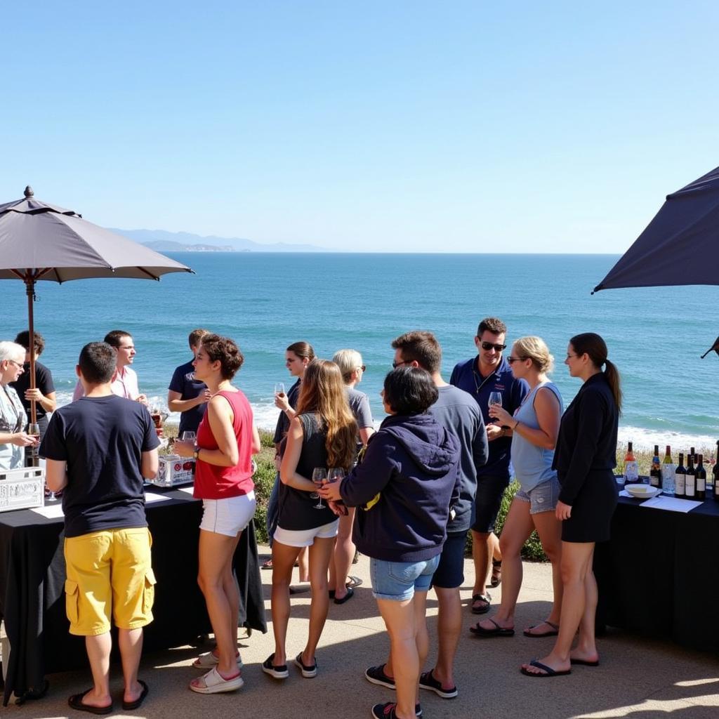 Capitola Art and Wine Festival: Wine Tasting with Ocean View