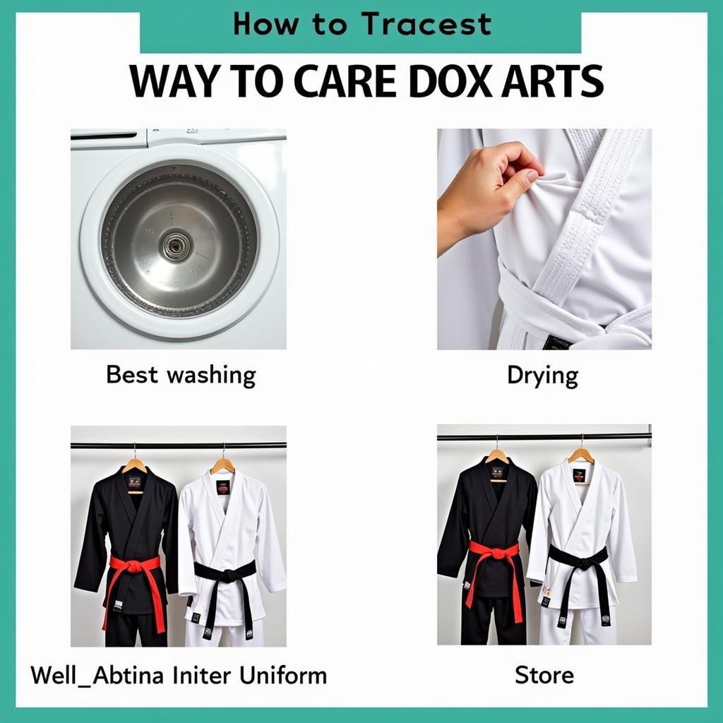 Caring for Martial Arts Attire