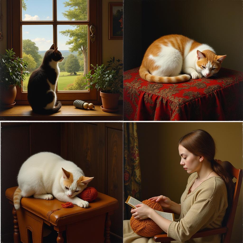 Cats in Renaissance Art Calendar: Featuring masterpieces showcasing feline grace and elegance