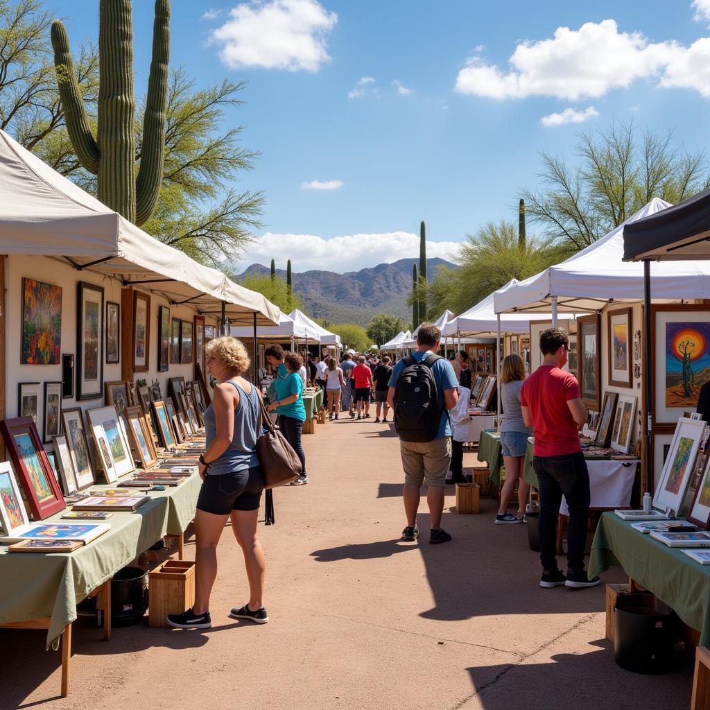 Cave Creek Art Festival 2023: Artists displaying their work