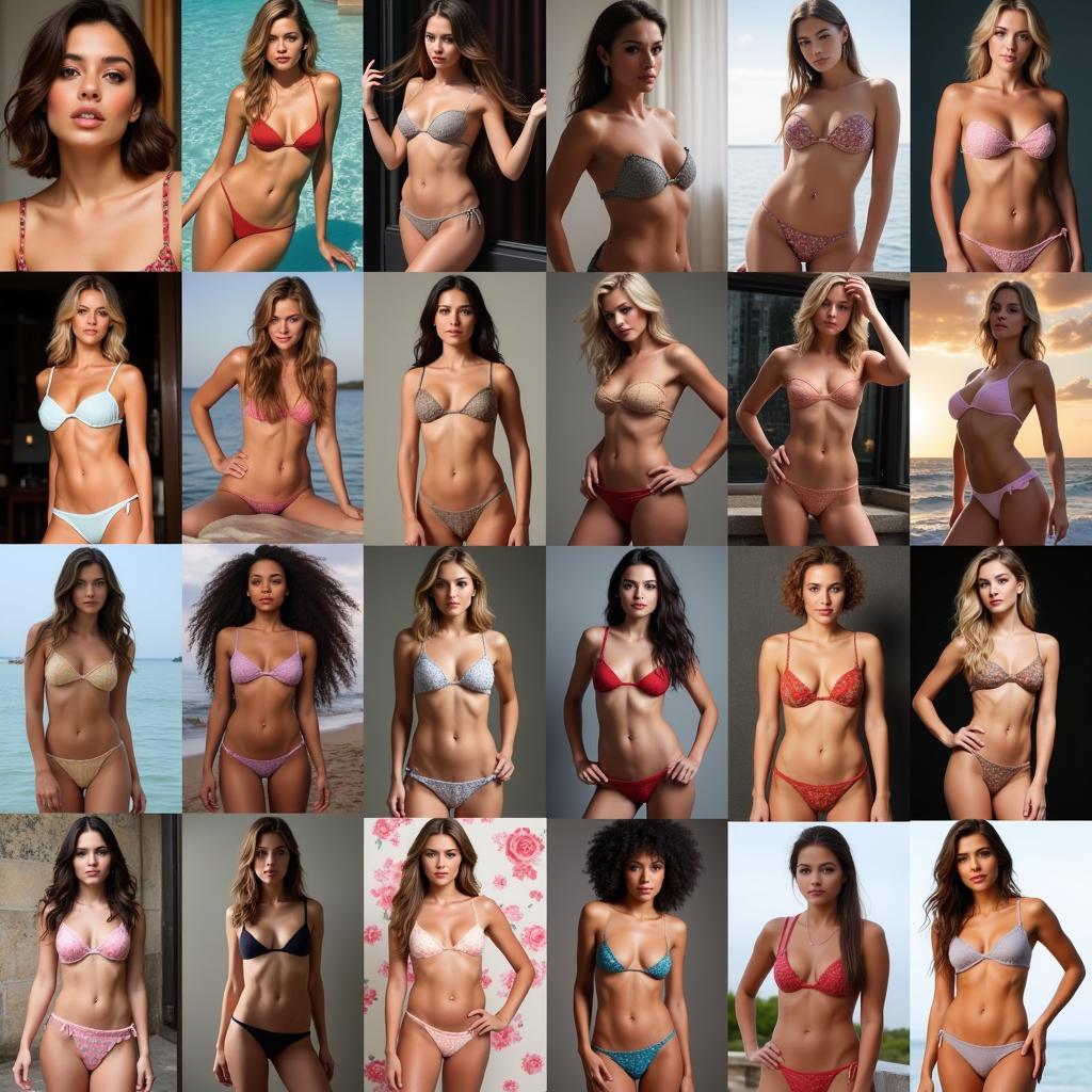 Examples of Celebrity Nude AI Art