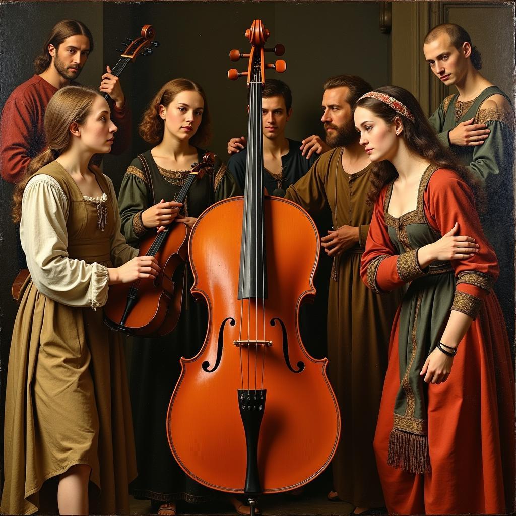 Cello in Renaissance Painting