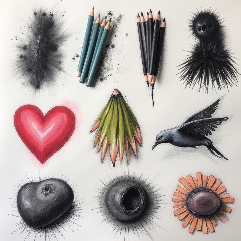 Combining Charcoal with Other Art Media