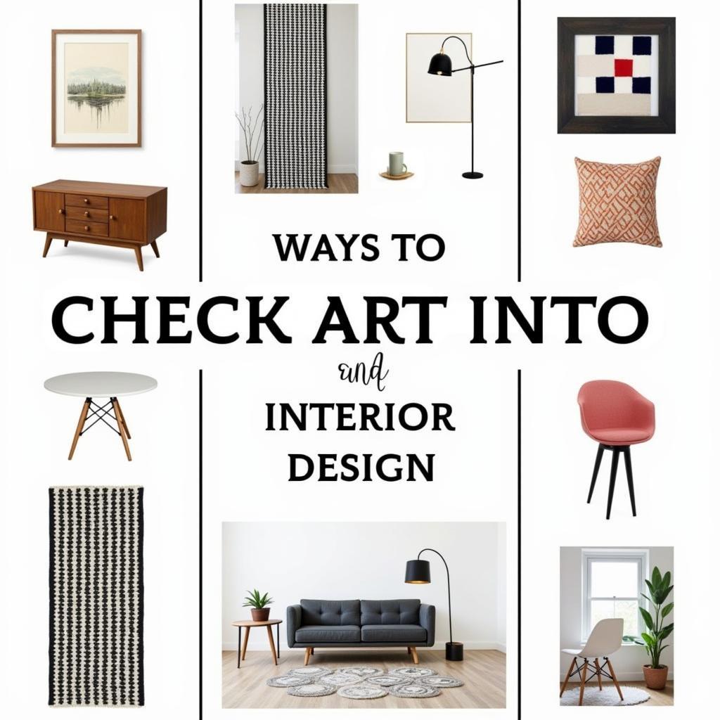 Checkered Interior Design: Adding Visual Interest and Personality