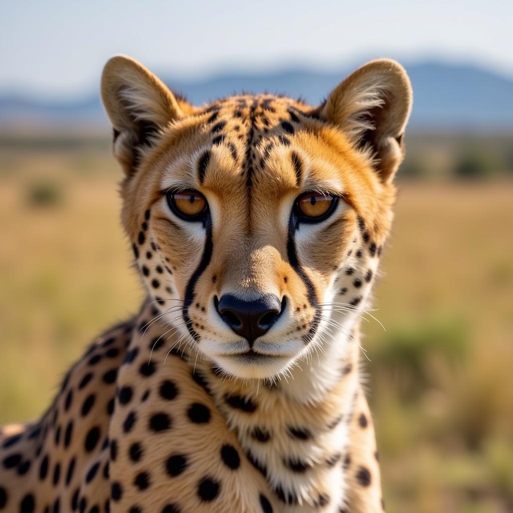 Cheetah Art Print: Stunning Wildlife Photography