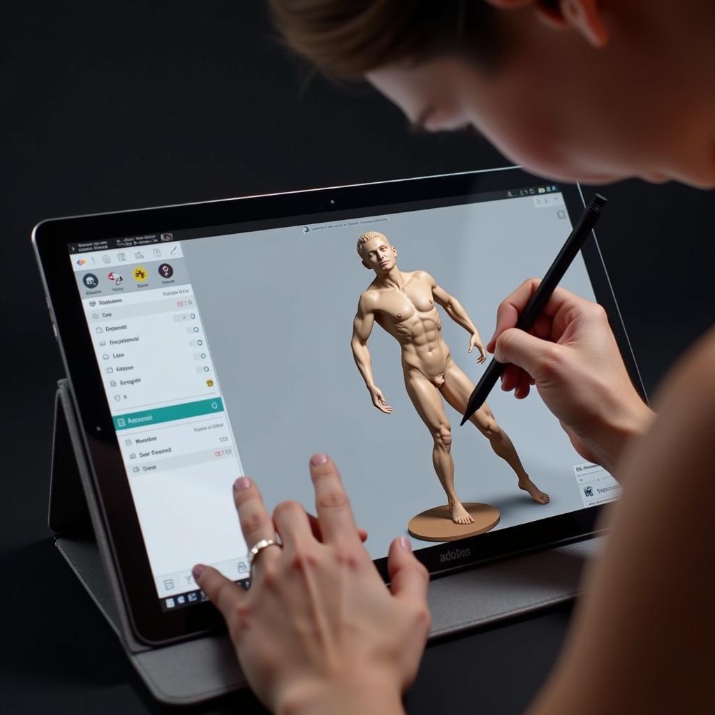 Digital Figure Drawing with Cherish Art Model Studio