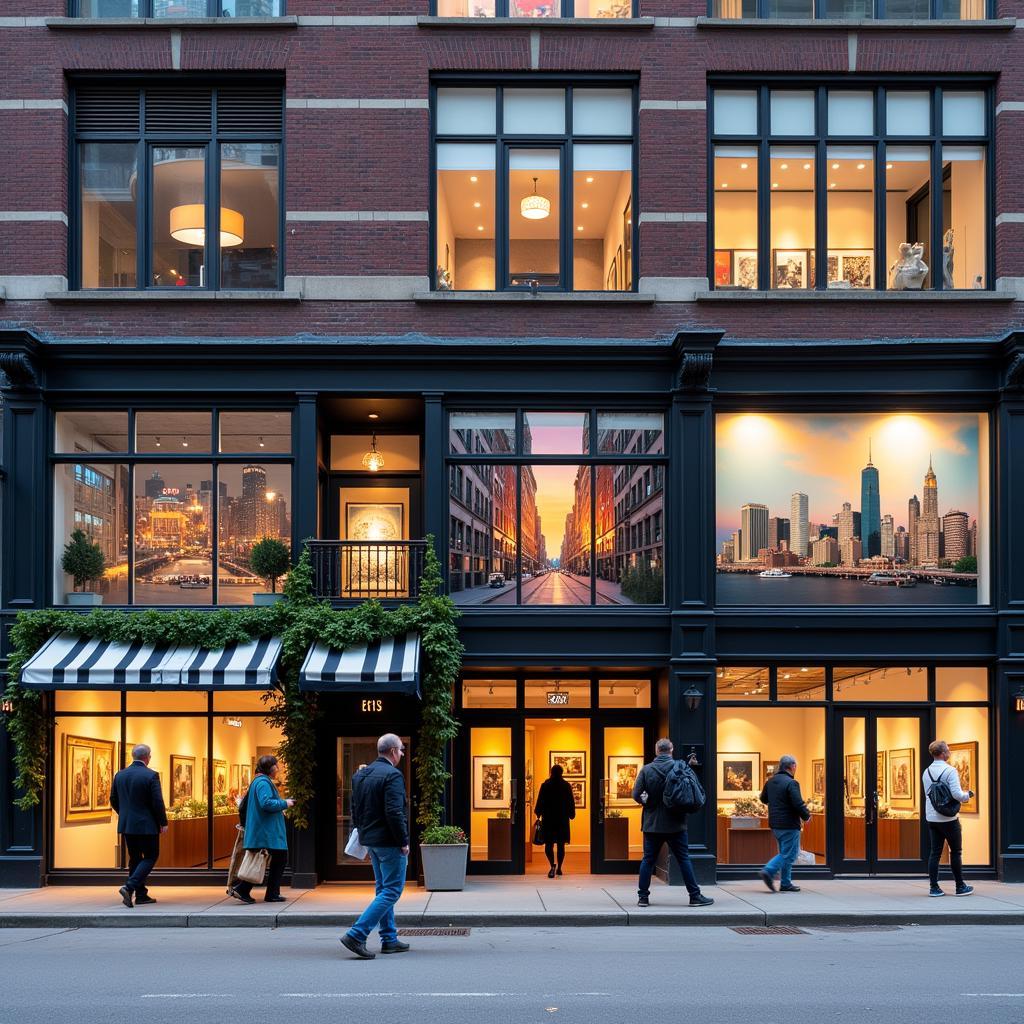 Chicago Art Print Galleries in River North