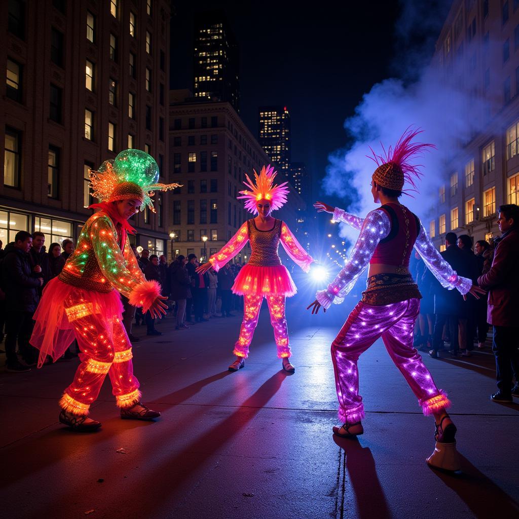 Chicago Arts in the Dark Performance Art