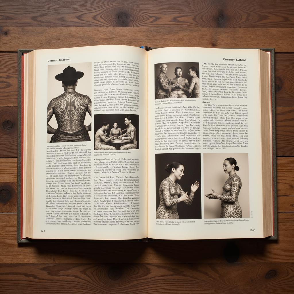 Chinese Tattoo Art Book Exploring Historical Context