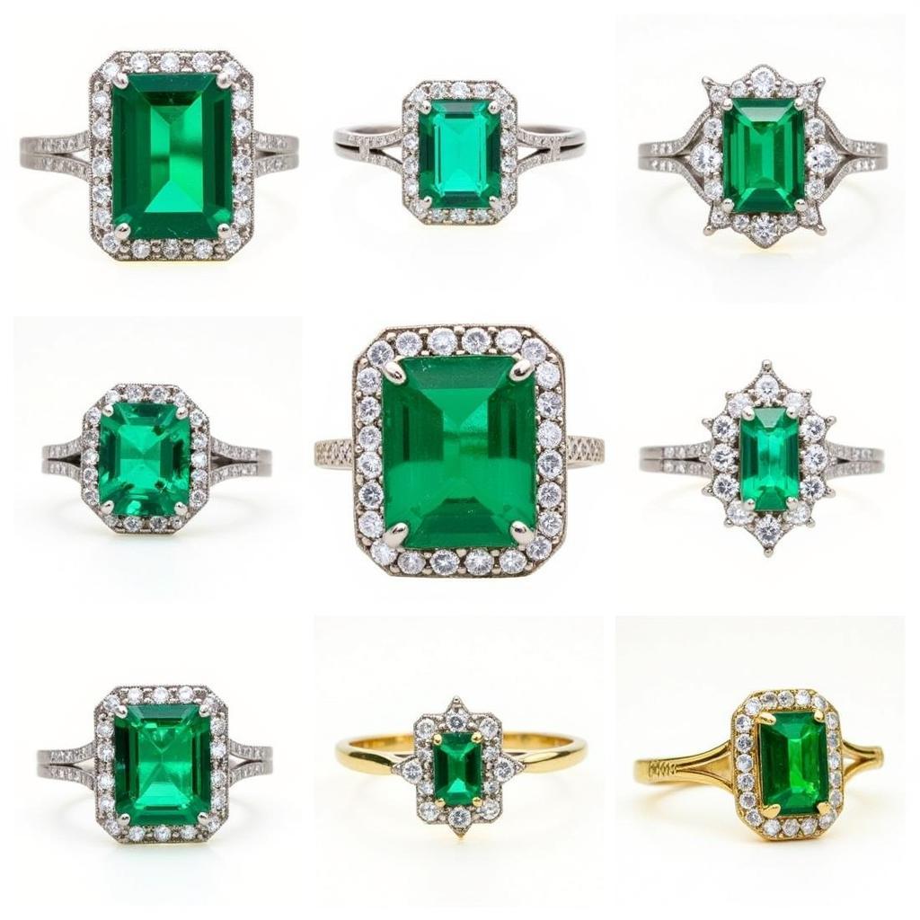 Choosing the Perfect Art Deco Diamond Emerald Ring