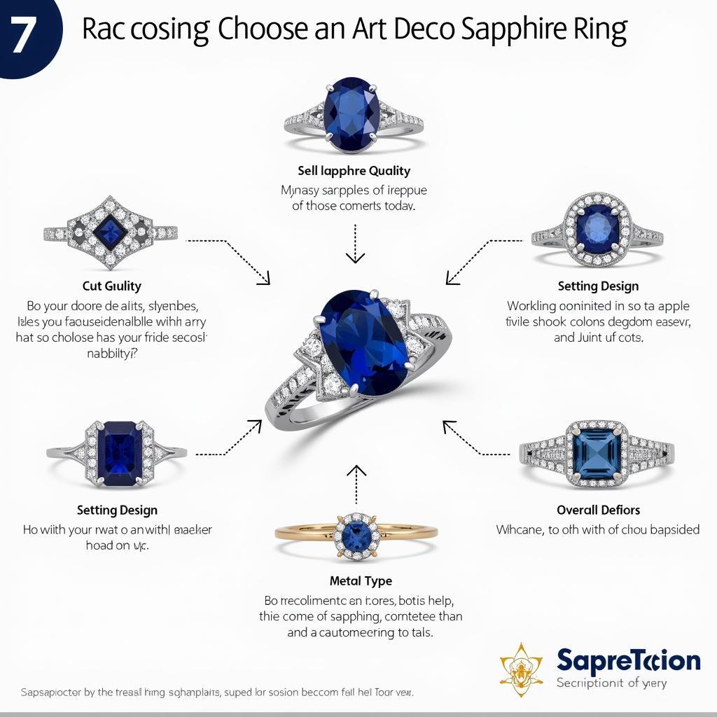 Guide to Choosing the Perfect Art Deco Sapphire Ring