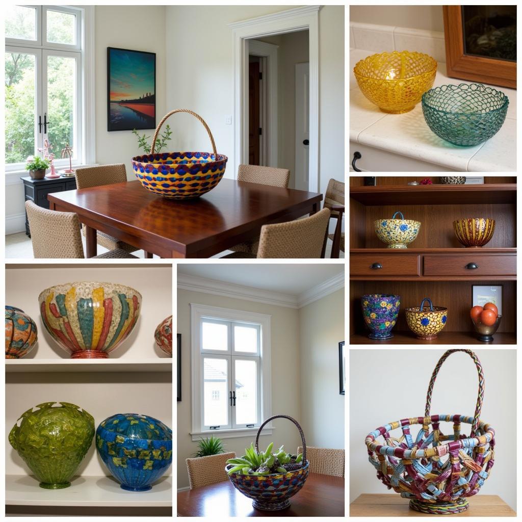 Choosing the Right Art Glass Basket for Your Home