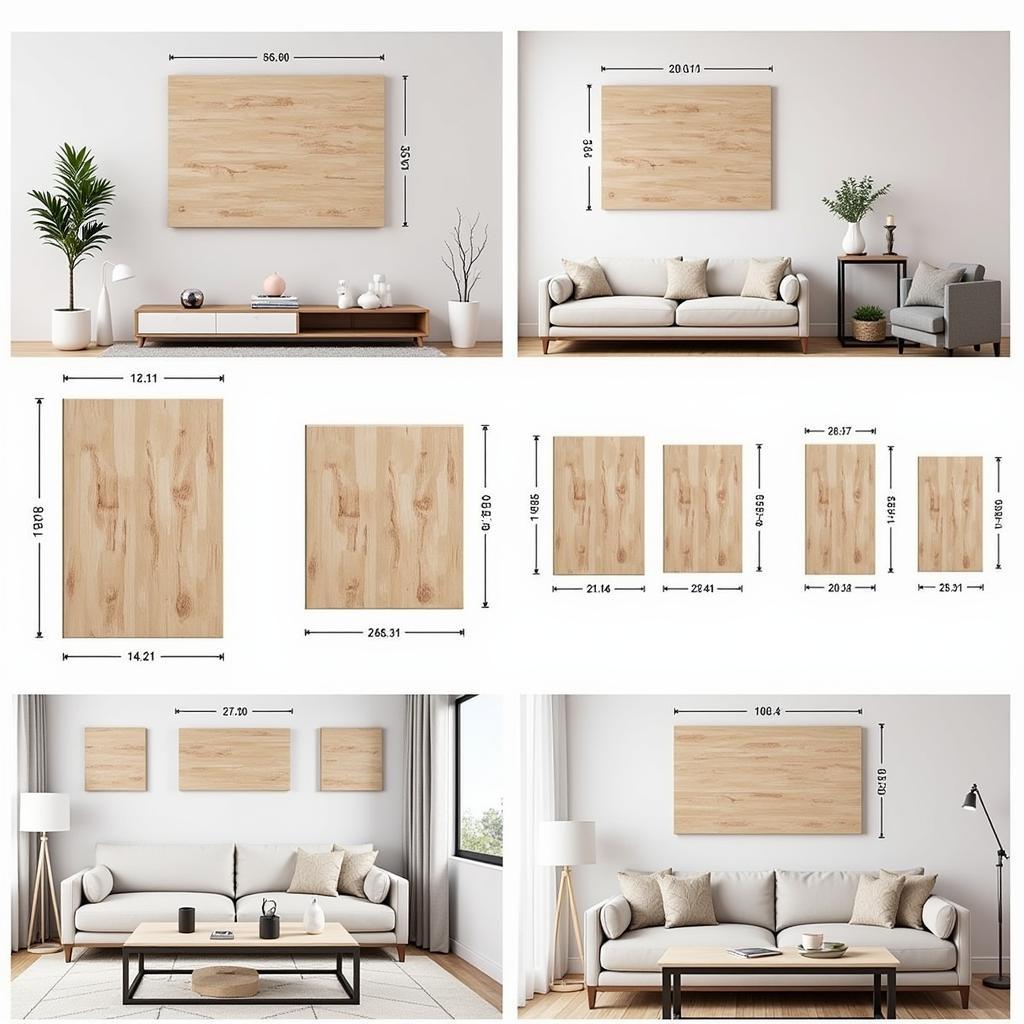 Selecting the appropriate size and style of wooden wall art for your space