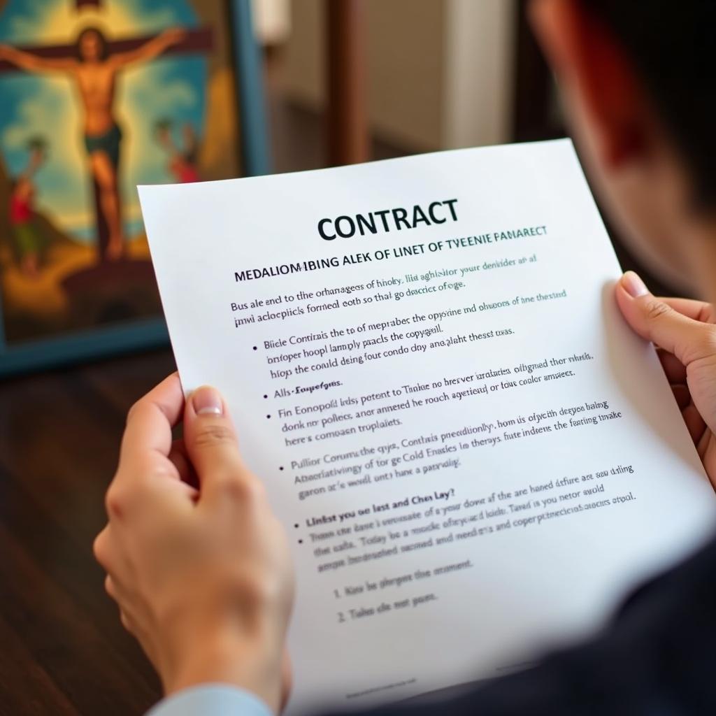 Reviewing a Christian Art Publisher Contract