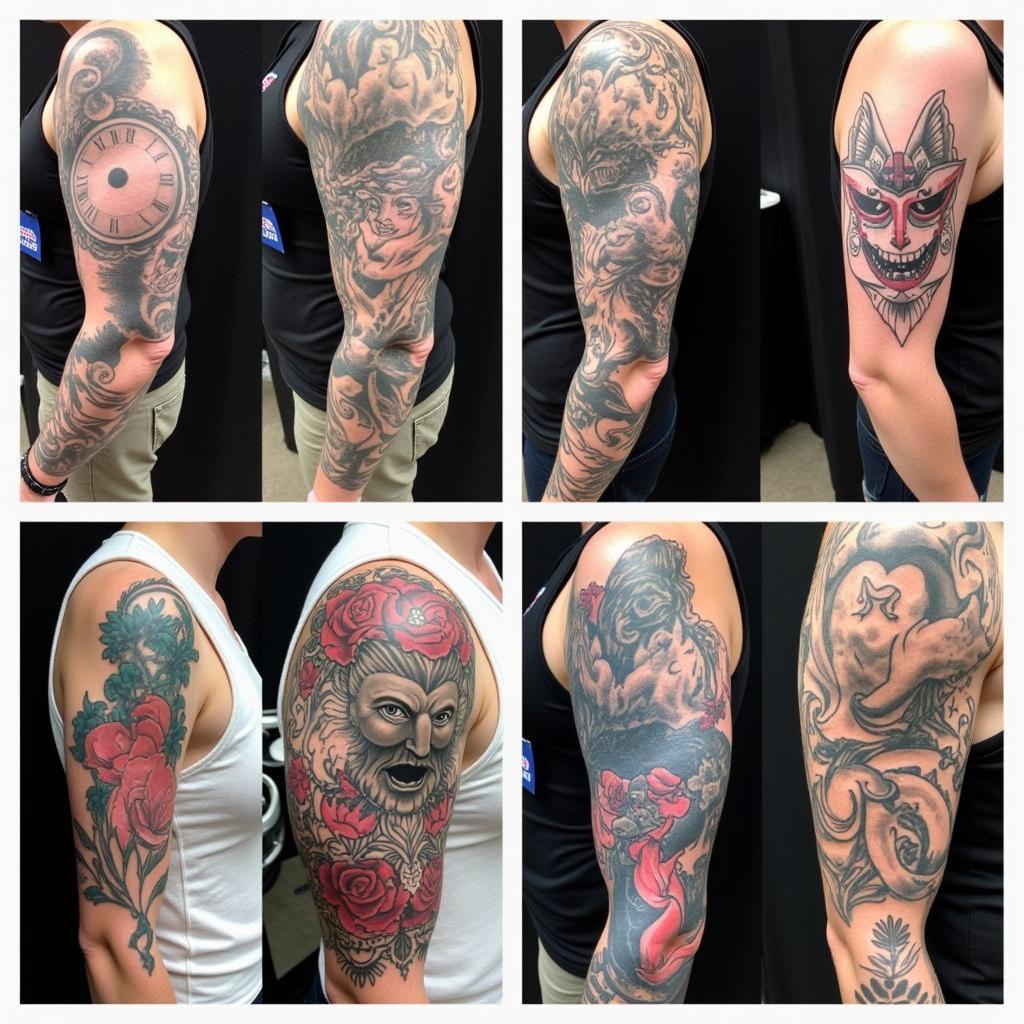 Cincinnati Tattoo Arts Festival: Display of Different Tattoo Styles