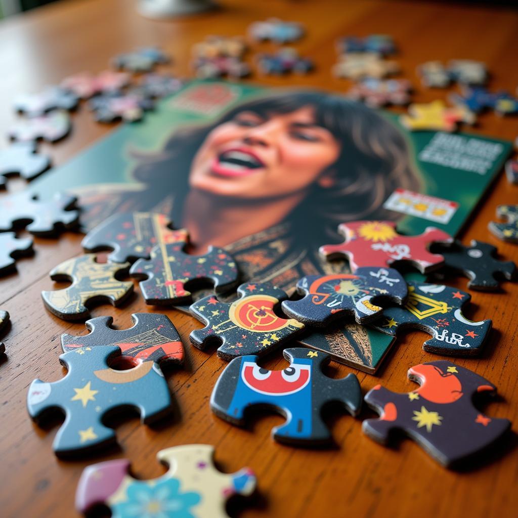 Classic Rock Album Art Jigsaw Puzzle