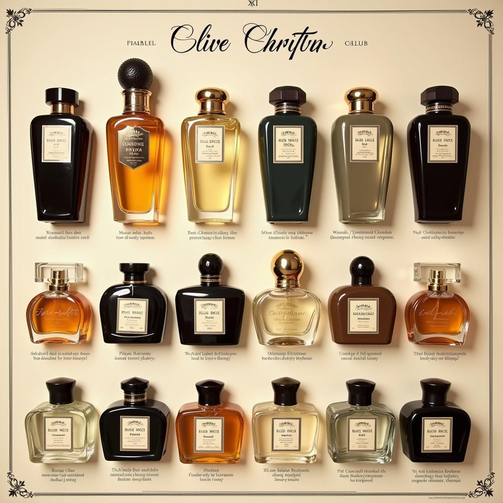 Clive Christian XXI Art Deco Perfume Collection