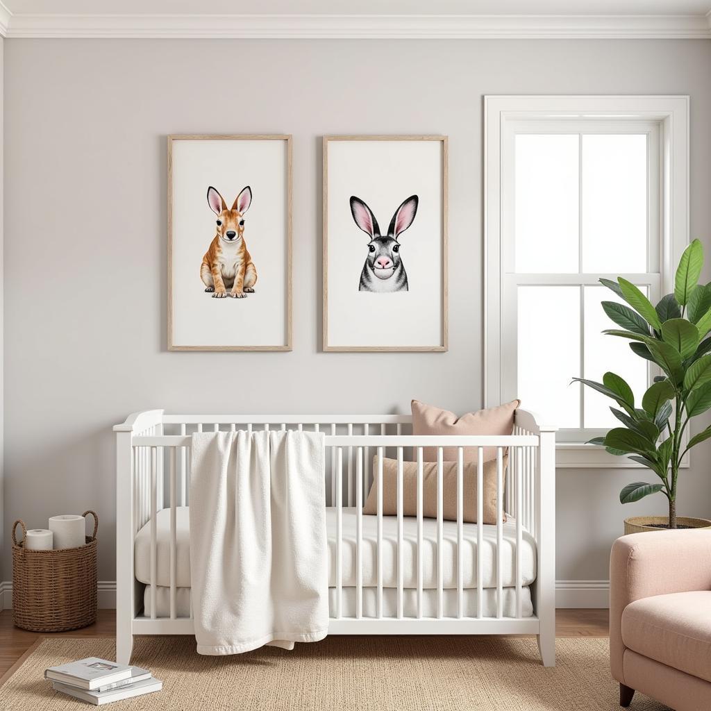 Cohesive Baby Nursery Art