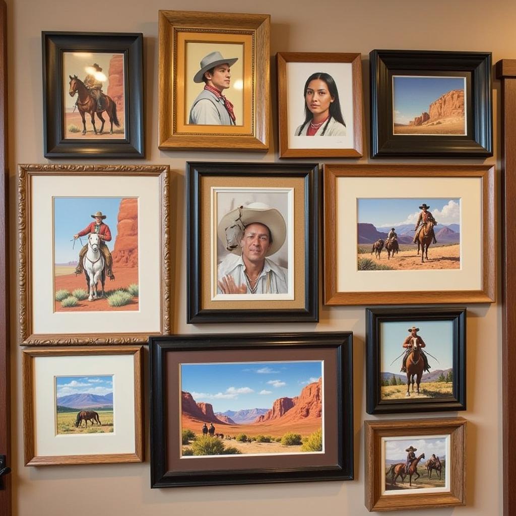 Collection of Western Framed Art