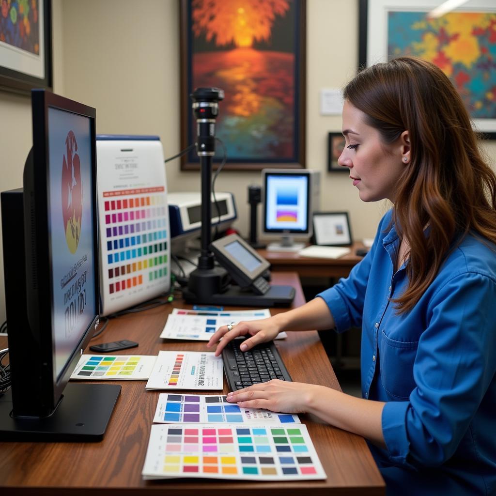 Color Management in Art Printing - Houston