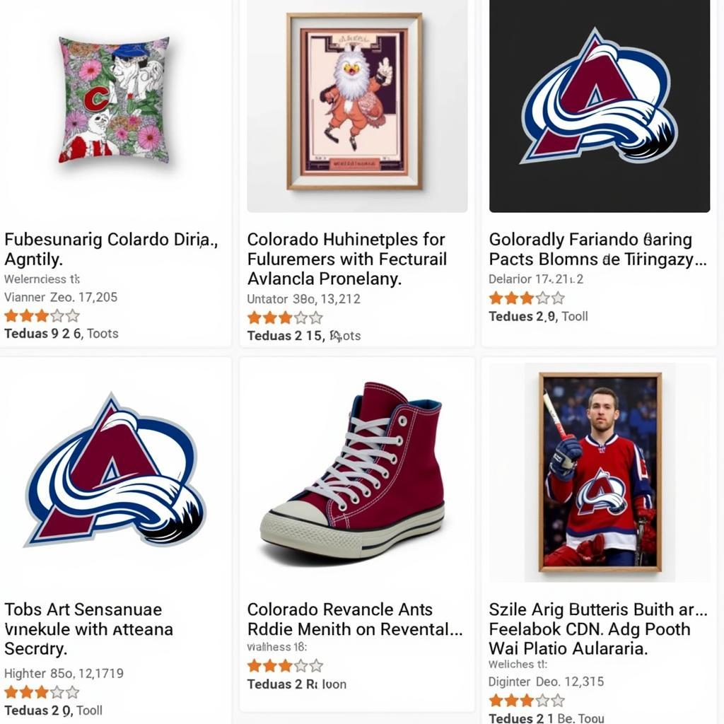 Colorado Avalanche Art on Online Marketplaces: Etsy & Redbubble