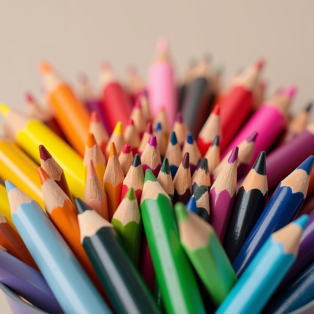 Colored Pencils: A Spectrum of Vibrant Hues for Artistic Expression