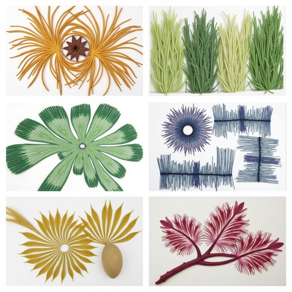 Vibrant Colored Seagrass Art: Exploring Dyes and Paints