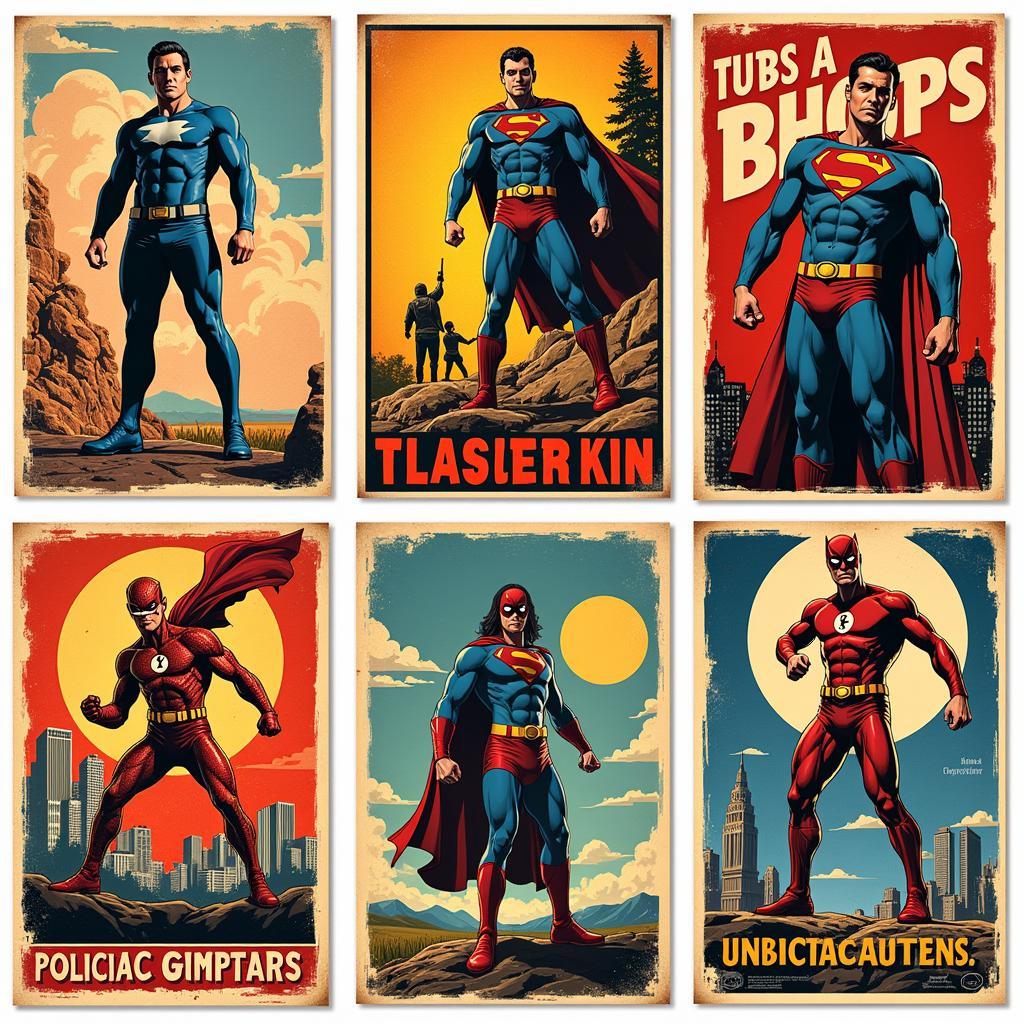 Comic Poster Art Design Inspiration